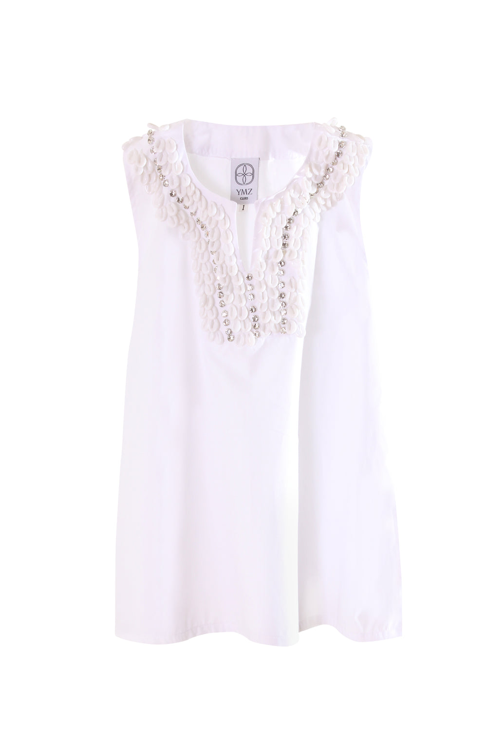 Shell Crystal Bianca Kaftan