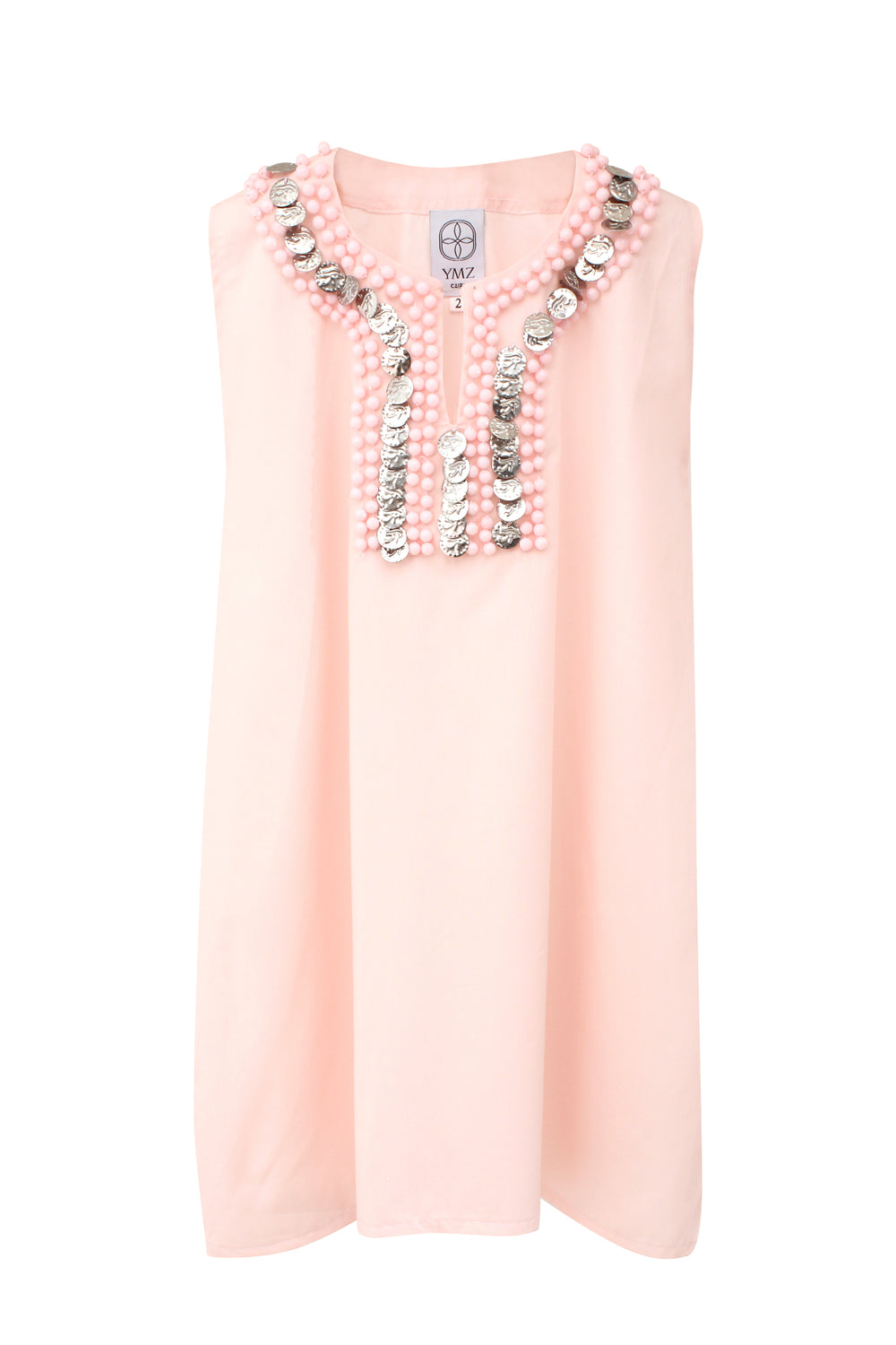 Cultura Baby Pink Kaftan