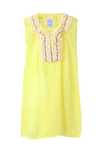 Shell Crystal Yellow Kaftan