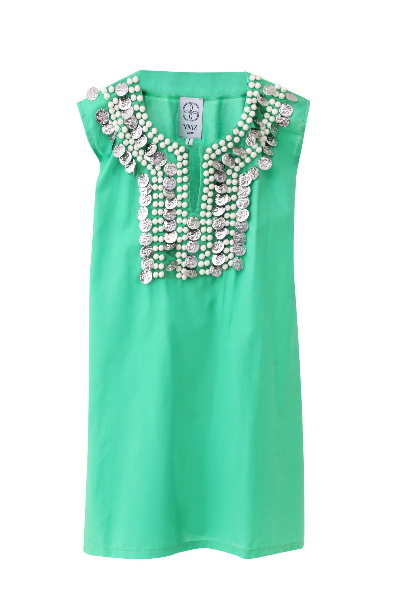 Cultura Emerald Green Kaftan