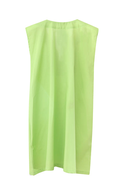 Cultura Shell Lime Green Kaftan