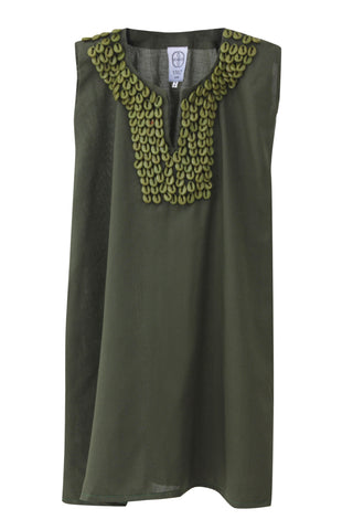 Shell Green Kaftan