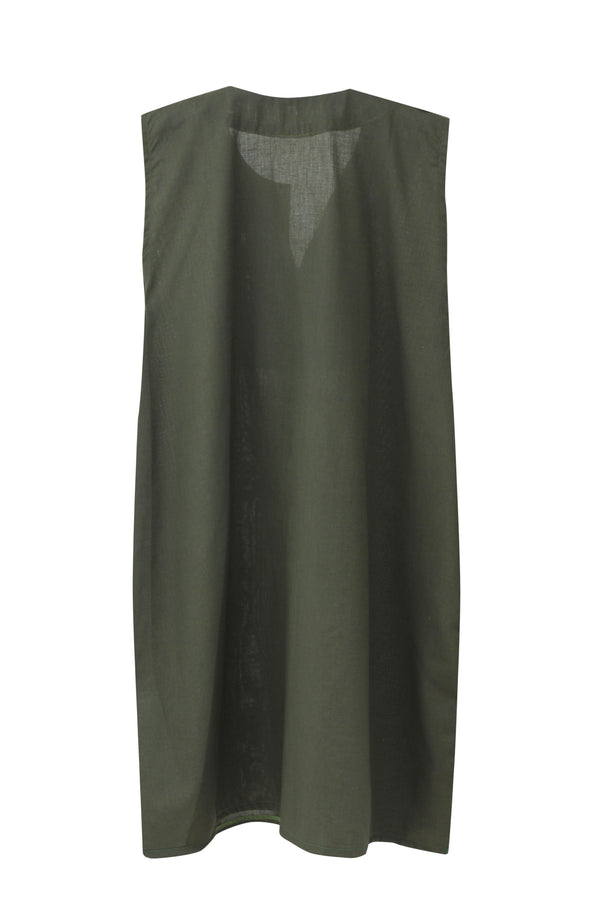 Cultura Shell Green Kaftan