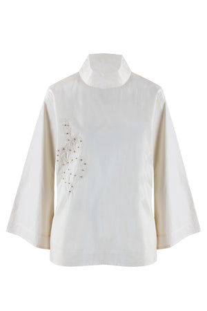 Serpente Off-White Blouse