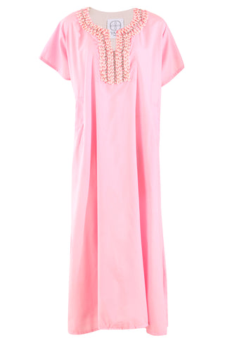 Shell Crystal Pink Kaftan