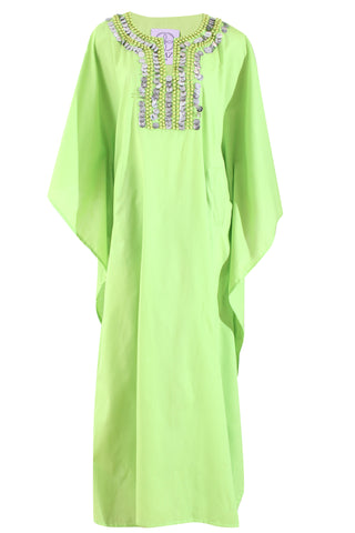 Cultura lime Green Kaftan