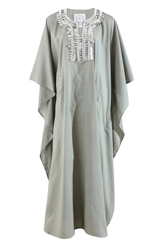 Cultura Olive Green Kaftan