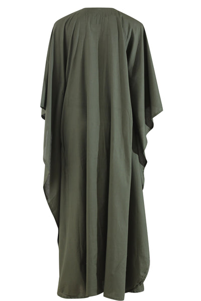 Beaded Green Kaftan