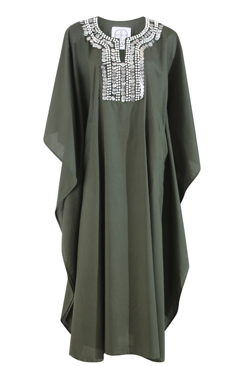 Cultura Green Kaftan