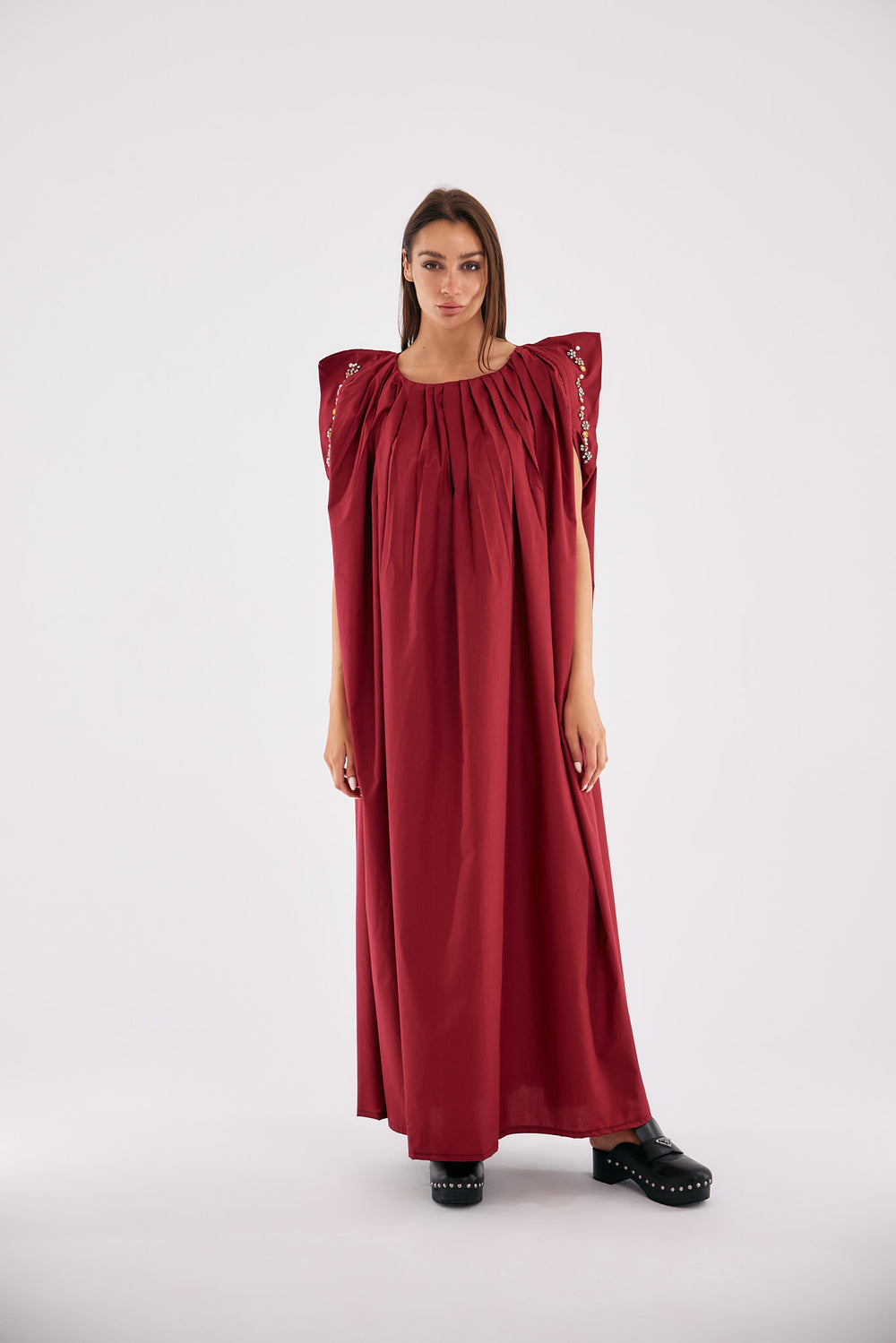 Fiore Puffed Shoulder Kaftan