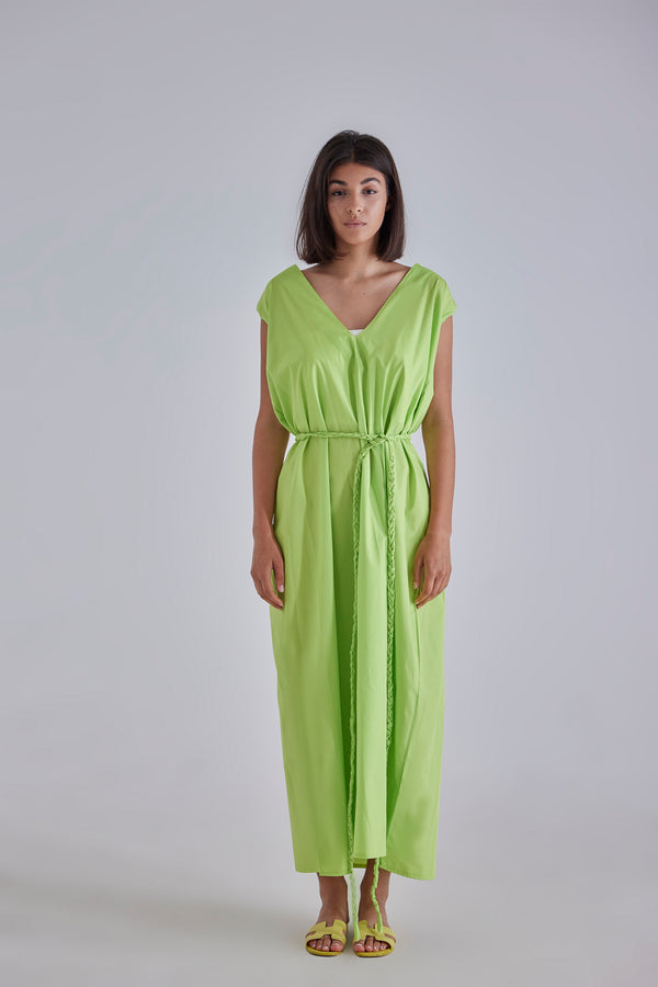 Lime Green Palermo Kaftan