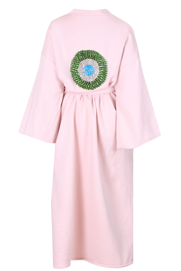 Rosa Confetto Eye Kimono