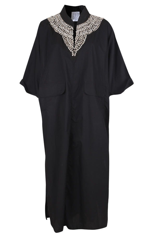 Gioiello Black Kaftan