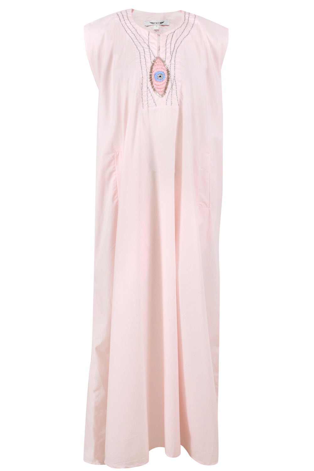 Silver Eye Sleeveless Kaftan