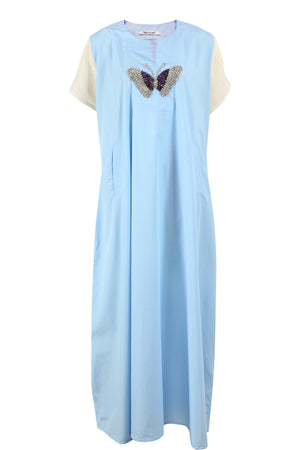 Butterfly Blu Kaftan