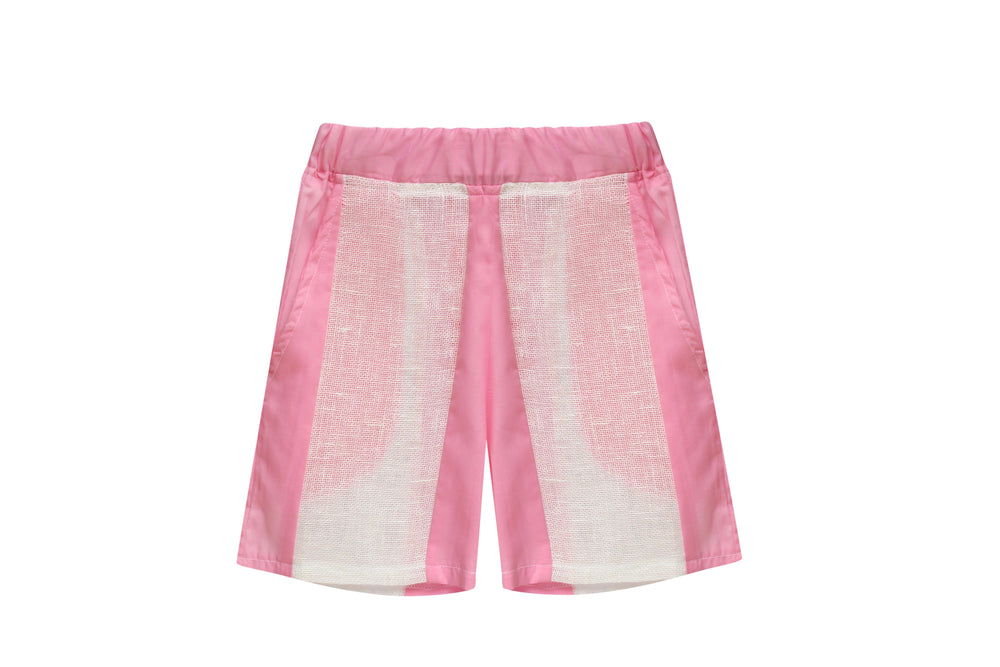 La Raffia Short Pink