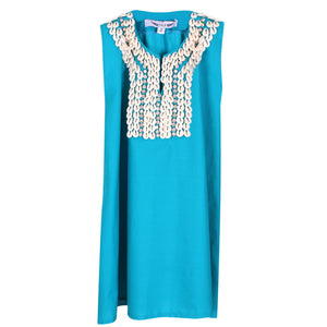 Turquoise Shell Kaftan