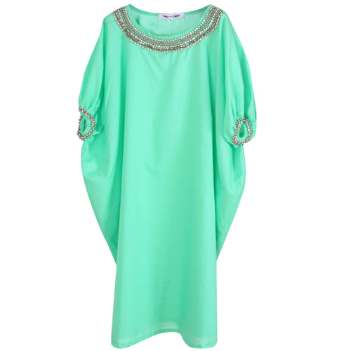 Verde Voile Kaftan