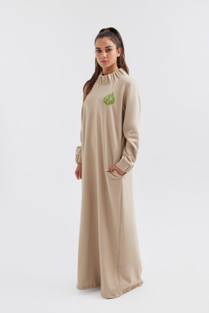 Al Saada Beige Kaftan